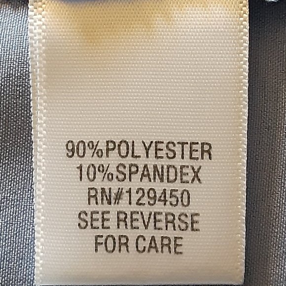 CROFT & BARROW/WOVEN STRETCH BLOUSE/MEDIUM - Picture 7 of 8